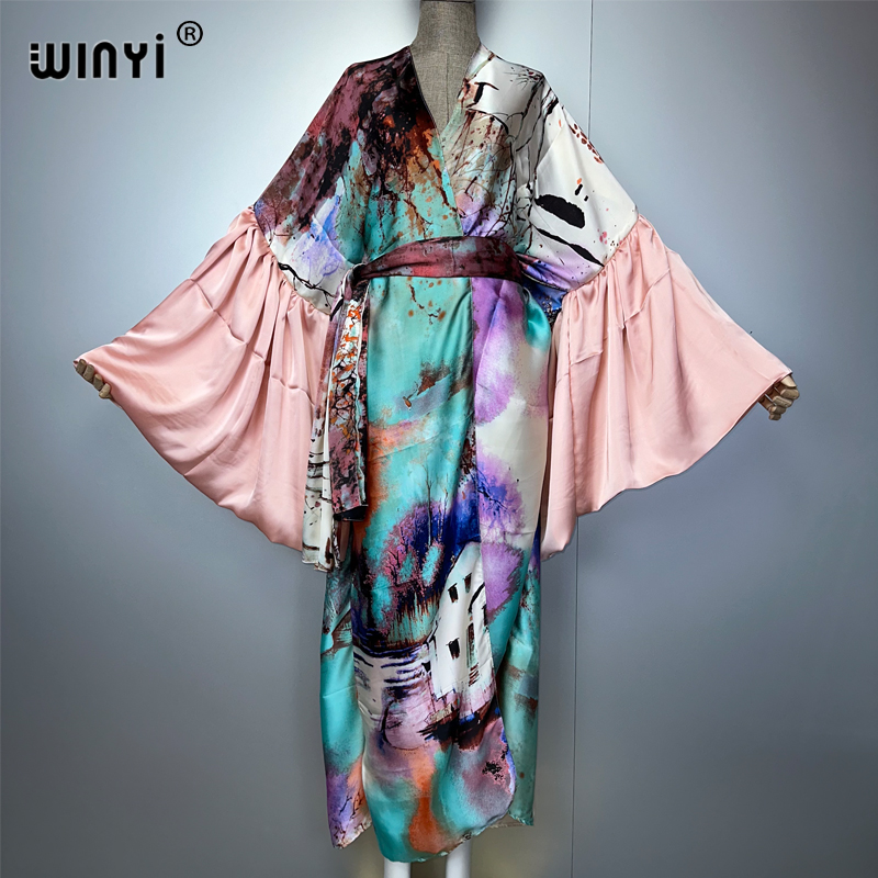Young Women'S Formal Wear - WINYI Summer Kimono party dress Beach