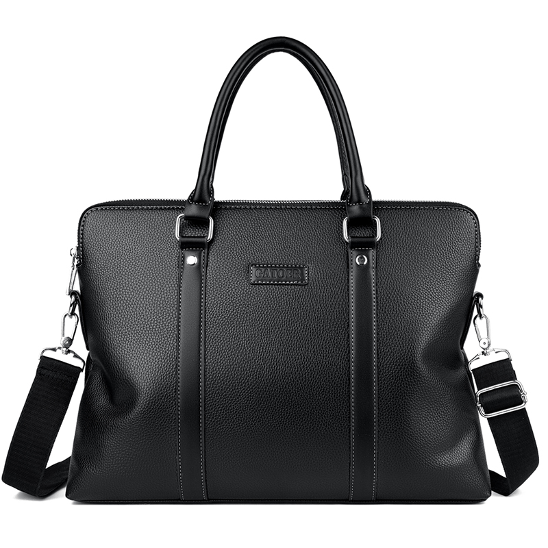 Structured Handbag Work - Men's Business Handbag Laptop Bag Single