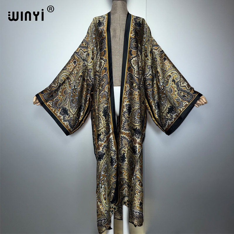 Young Women'S Formal Wear - WINYI kimono summer Cardigan africa beach