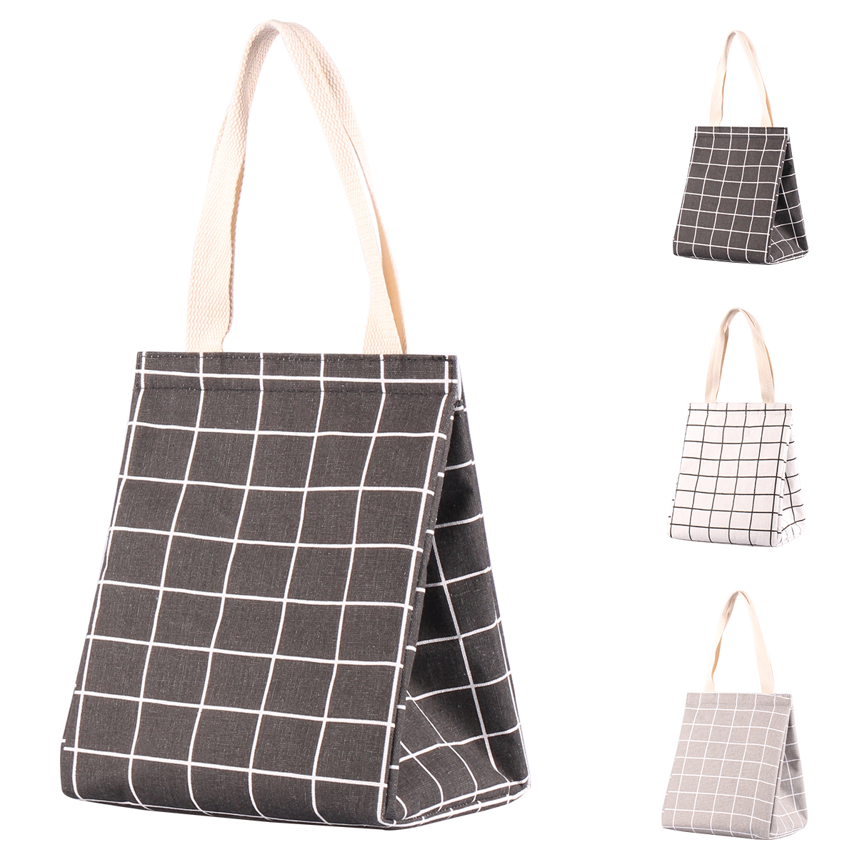 Structured Handbag Work - Lunch Bag Women Men Cooler Bags