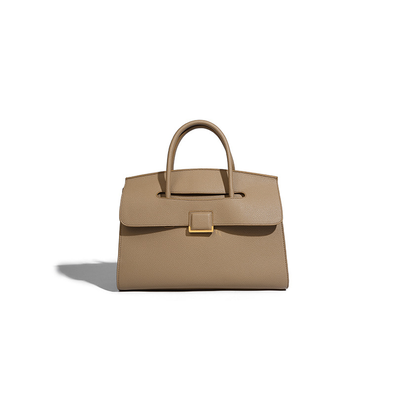 Structured Handbag Work - Structured Leather Tote Bag Women's Large
