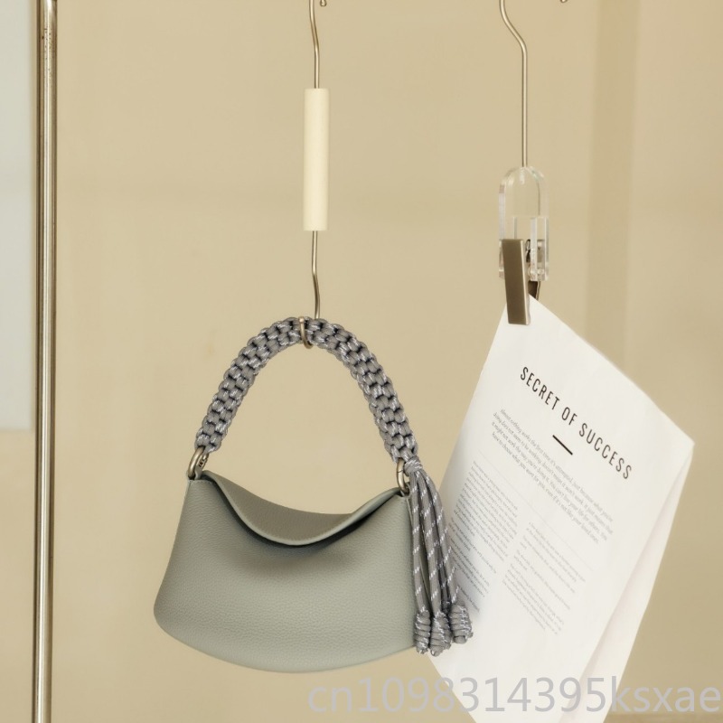 Women's Genuine Leather Crossb - Structured Handbag Work recension och pris