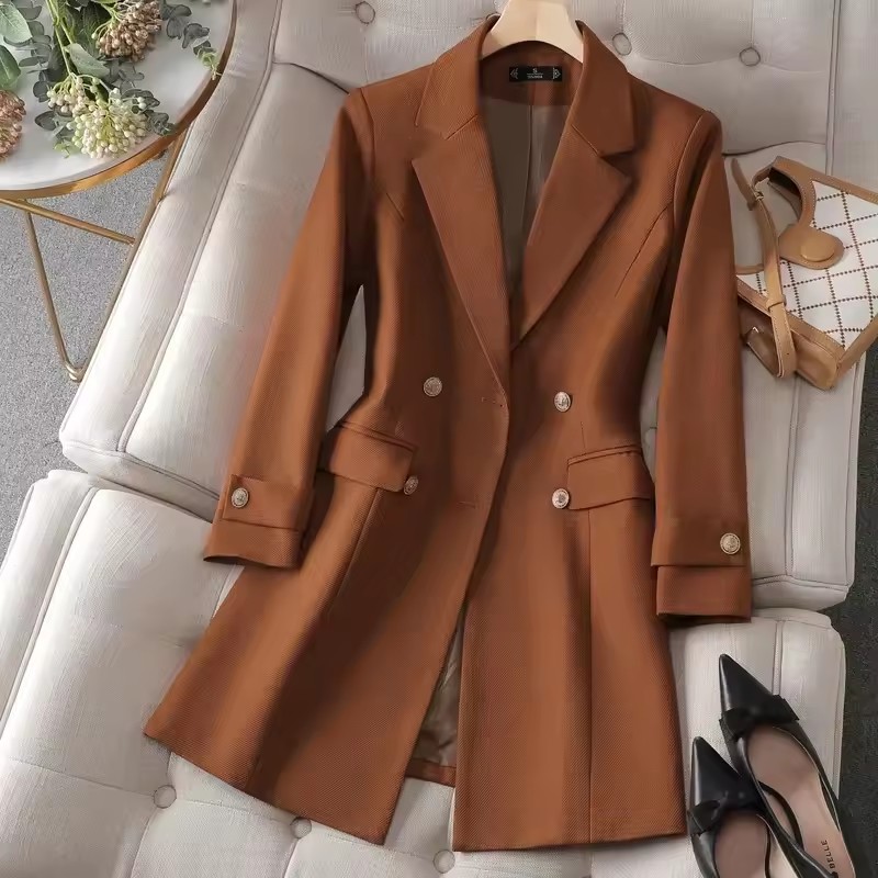 Fashion Autumn Trench Jacket W - Formal Winter Wear Women Jacket recension och pris