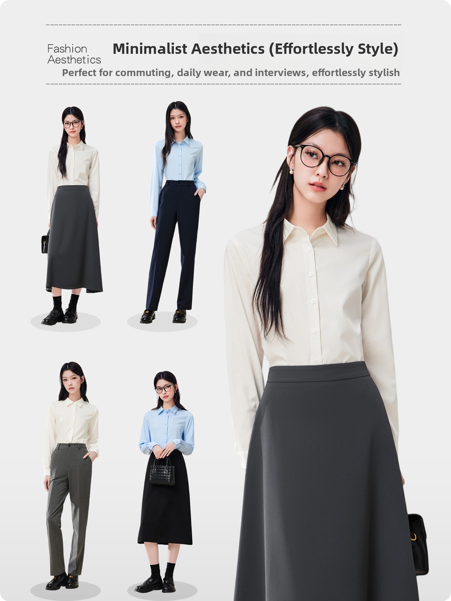 Professional White Long Sleeve - Women Formal Wear White Shirt recension och pris