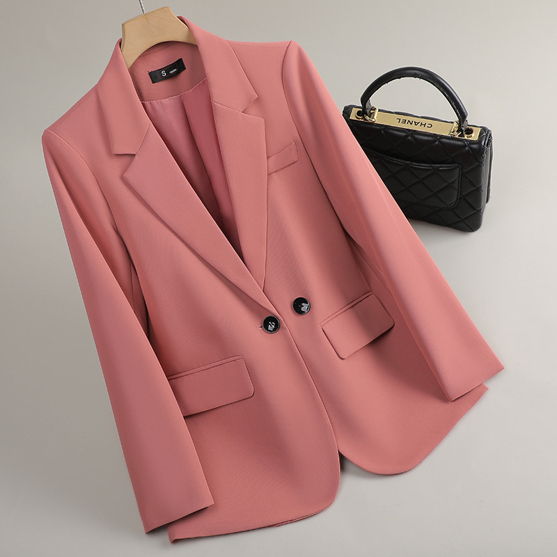 Autumn Long Sleeve Outwear Bla - Formal Winter Wear Women Jacket recension och pris