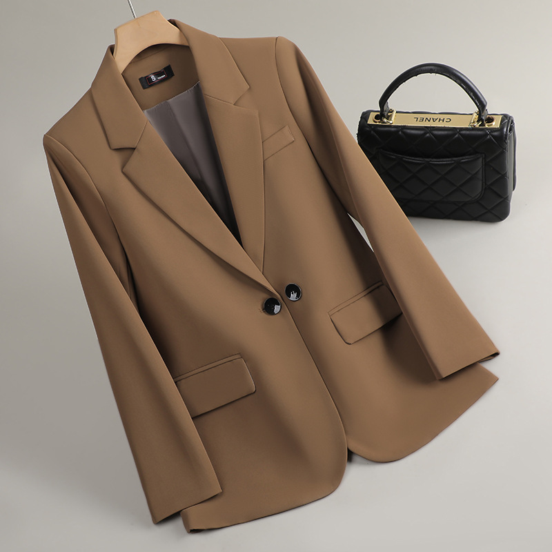 Autumn Long Sleeve Outwear Bla - Formal Winter Wear Women Jacket recension och pris