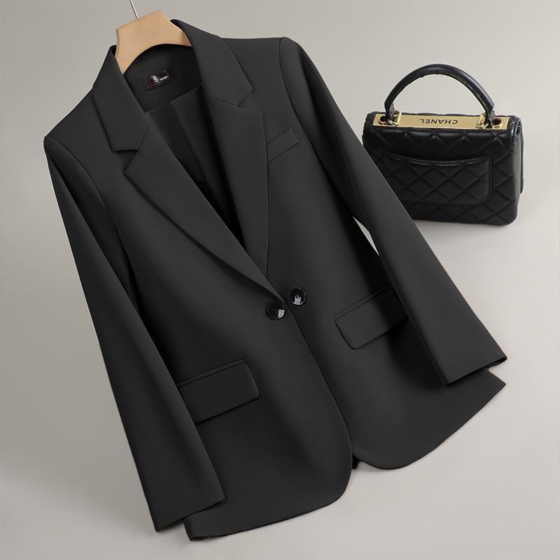 Autumn Long Sleeve Outwear Bla - Formal Winter Wear Women Jacket recension och pris