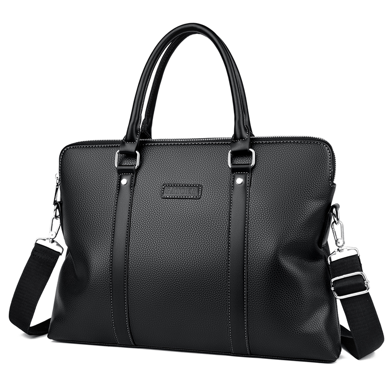 Men's Business Handbag Laptop  - Structured Handbag Work recension och pris