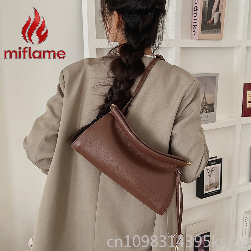 Vintage Leather Shoulder Bag w - Structured Handbag Work recension och pris