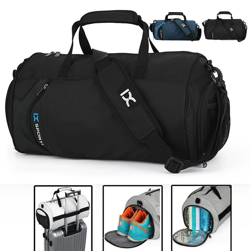 Large Gym Bag Fitness Bags Wet - Structured Handbag Work recension och pris