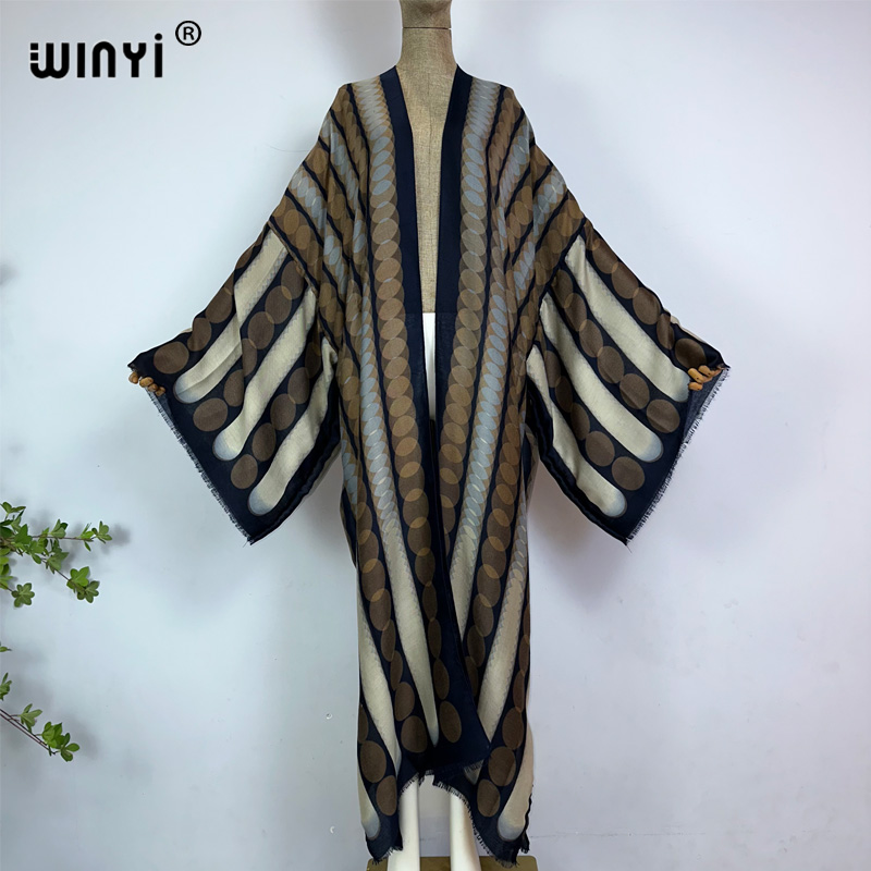 WINYI kimono summer geometric  - Young Women'S Formal Wear recension och pris