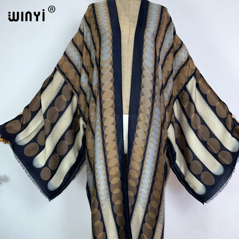 WINYI kimono summer geometric  - Young Women'S Formal Wear recension och pris