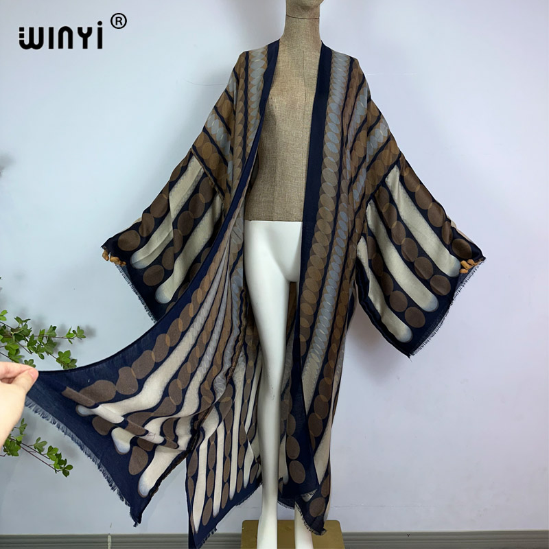 WINYI kimono summer geometric  - Young Women'S Formal Wear recension och pris