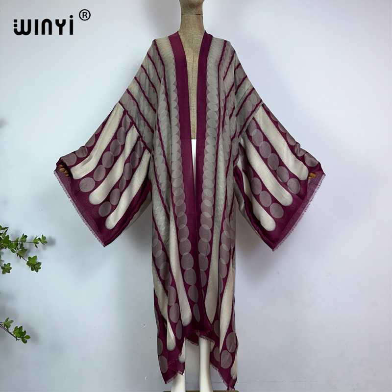 WINYI kimono summer geometric  - Young Women'S Formal Wear recension och pris