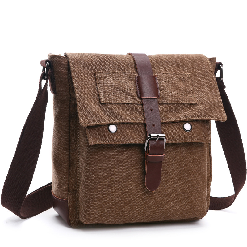 Retro Men Messenger Bags vinta - Structured Handbag Work recension och pris