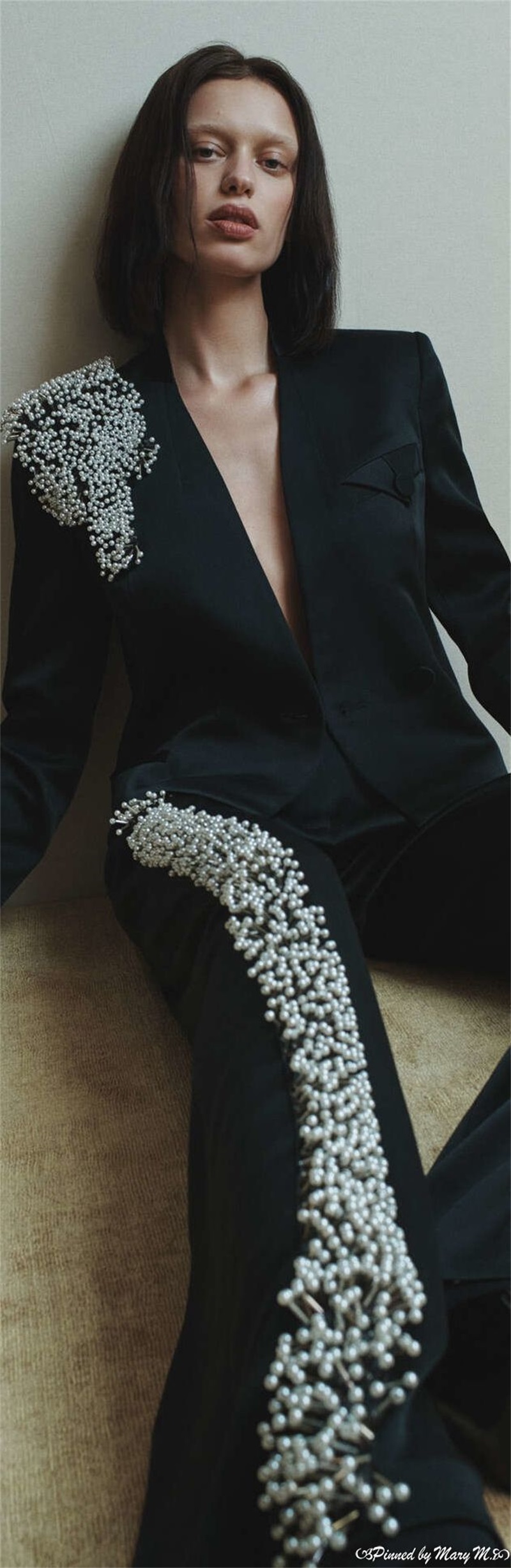 Pearls Women Suit Set 2 Piece  - Women Formal Wear With Black Blazer recension och pris