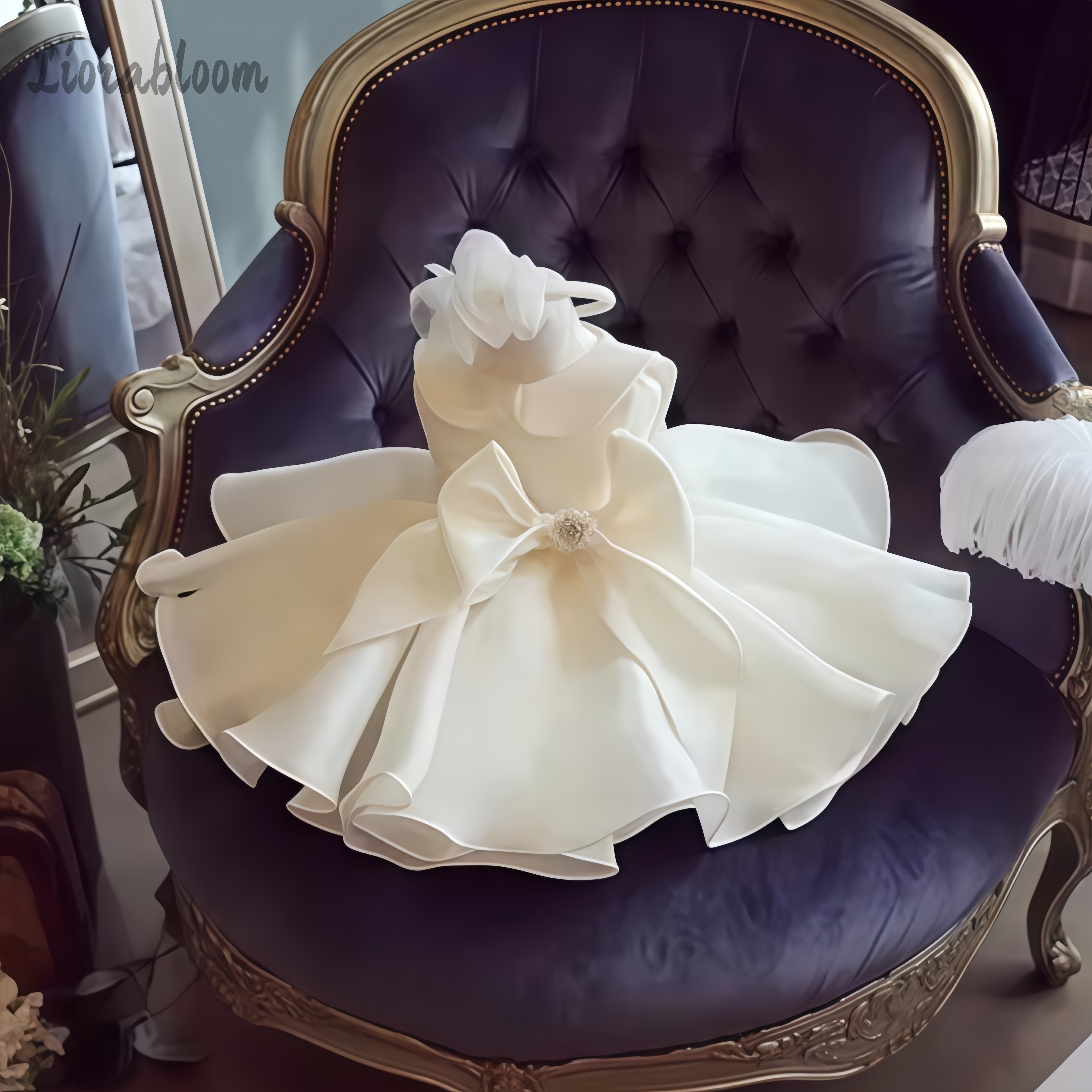 White Pearl Embellished Dress  - Women'S Elegant Formal Wear recension och pris