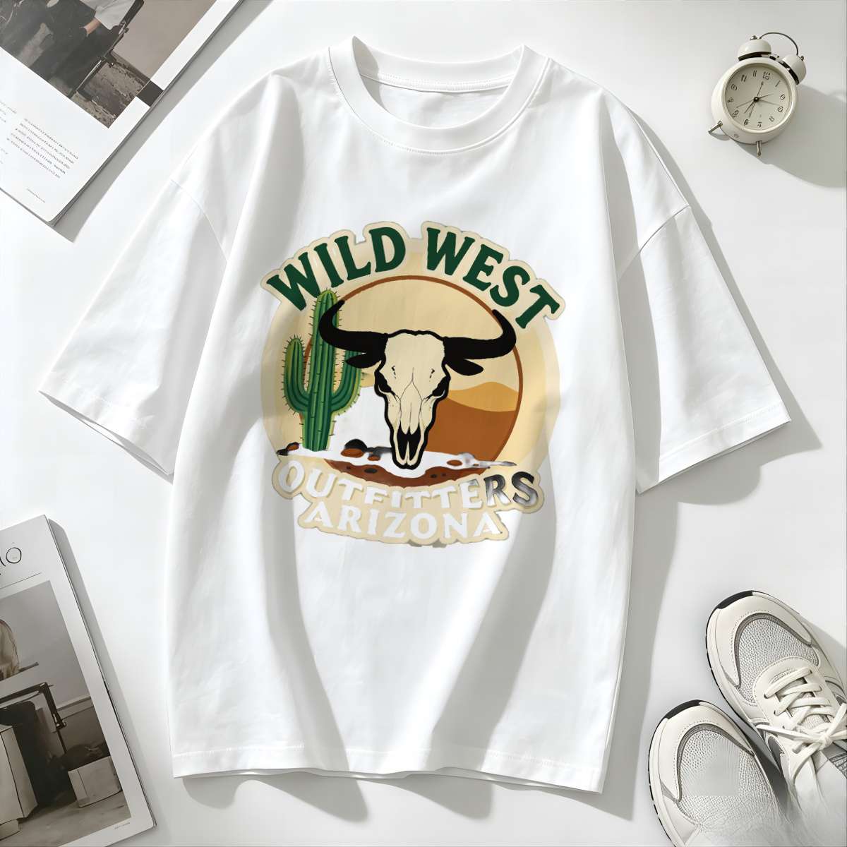 T Shirts Woman Candy Cane Patt - Women Formal Wear White Shirt recension och pris
