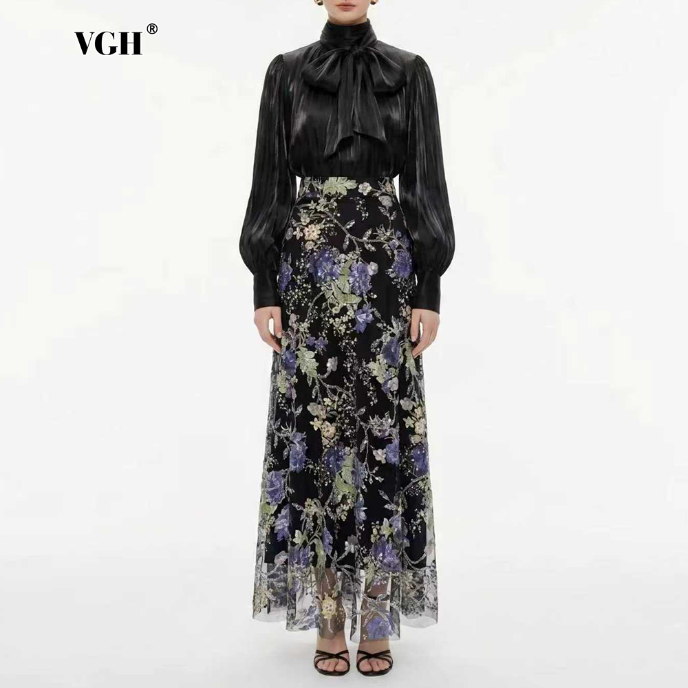 VGH Elegant Chic Black Floral  - Women'S Elegant Formal Wear recension och pris