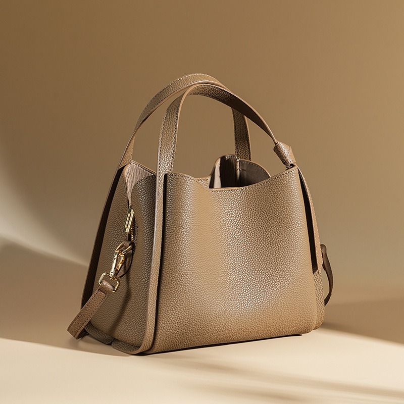 HIFASHION Genuine Leather Wome - Structured Handbag Work recension och pris