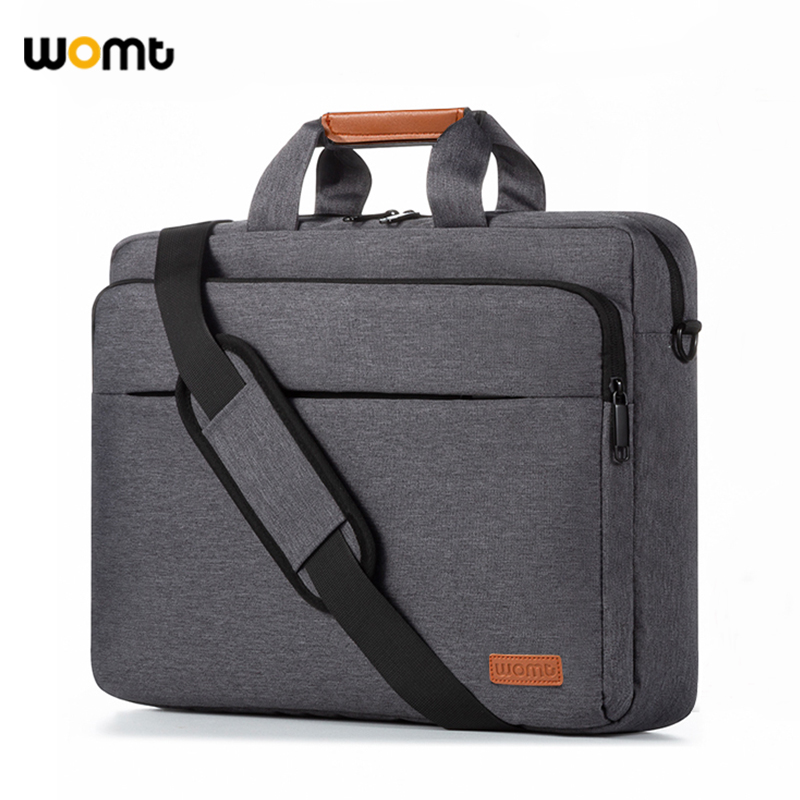 Laptop Bag 15.6 Inch Messenger - Structured Handbag Work recension och pris