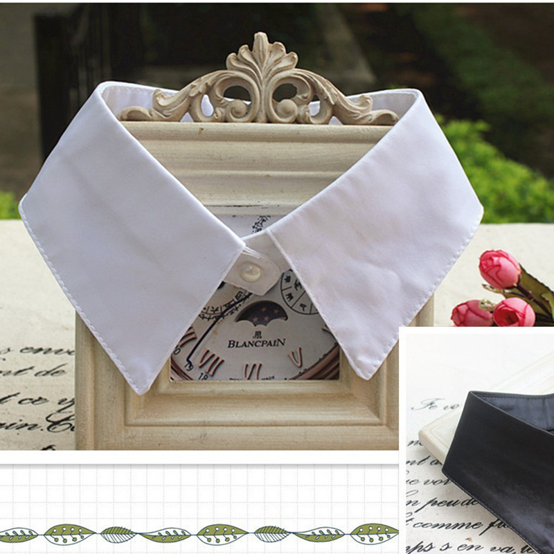 Women's Stylish Detachable Sta - Women Formal Wear White Shirt recension och pris