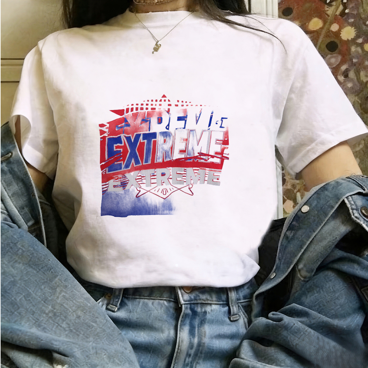 T Shirts Ladder Strap Detail D - Edgy Formal Wear Women recension och pris