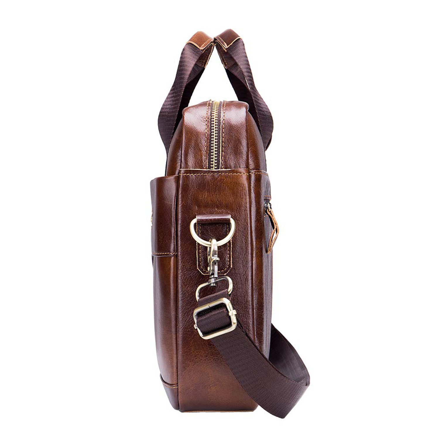 Retro Genuine Leather Fashion  - Structured Handbag Work recension och pris
