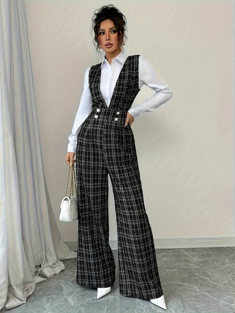 Women High Waist Wide Leg Plai - Women'S Elegant Formal Wear recension och pris