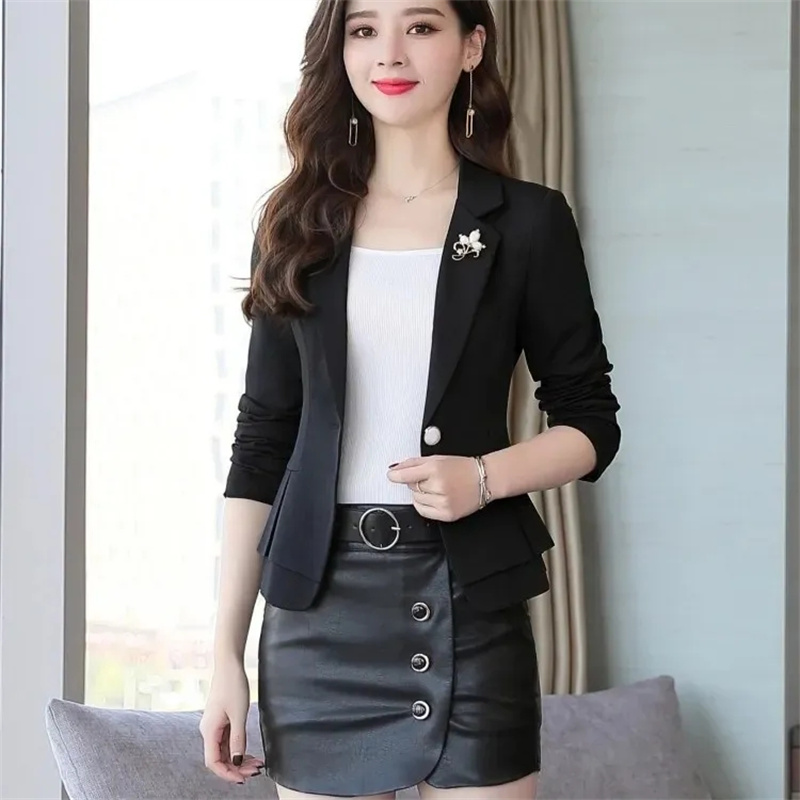 Women Ladies Red Green Beige B - Women Formal Wear With Black Blazer recension och pris