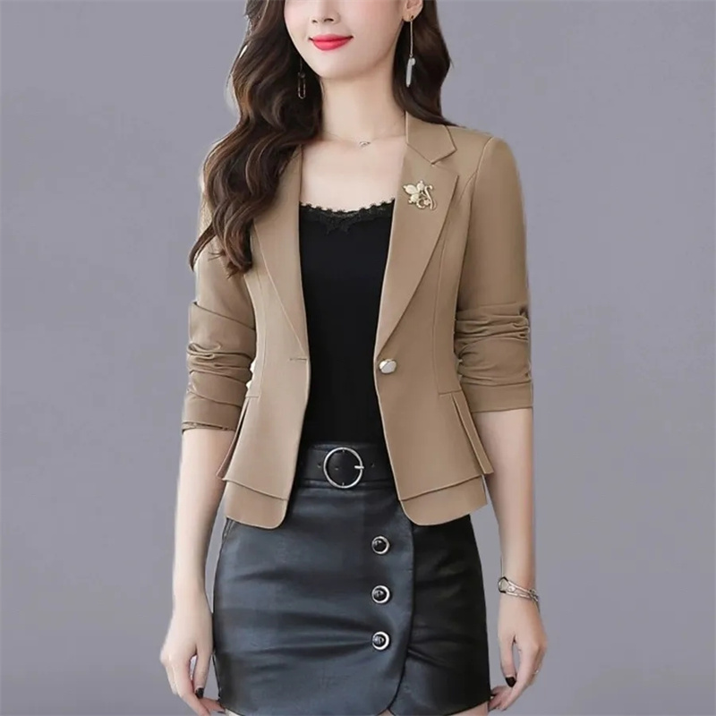 Women Ladies Red Green Beige B - Women Formal Wear With Black Blazer recension och pris