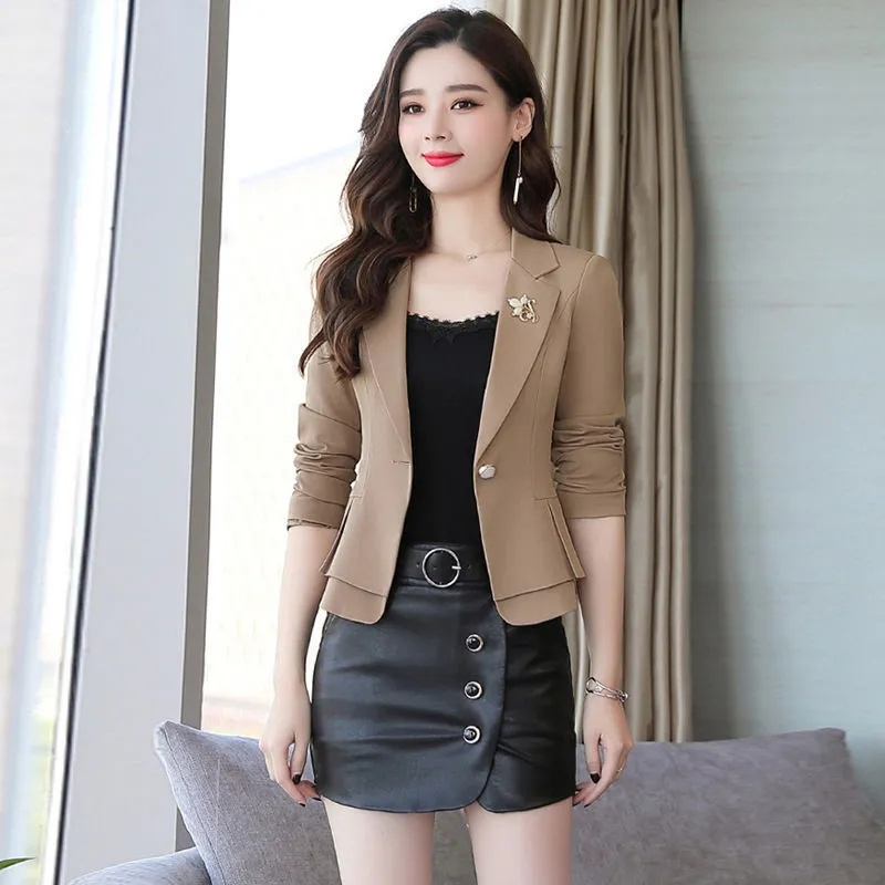 Women Ladies Red Green Beige B - Women Formal Wear With Black Blazer recension och pris