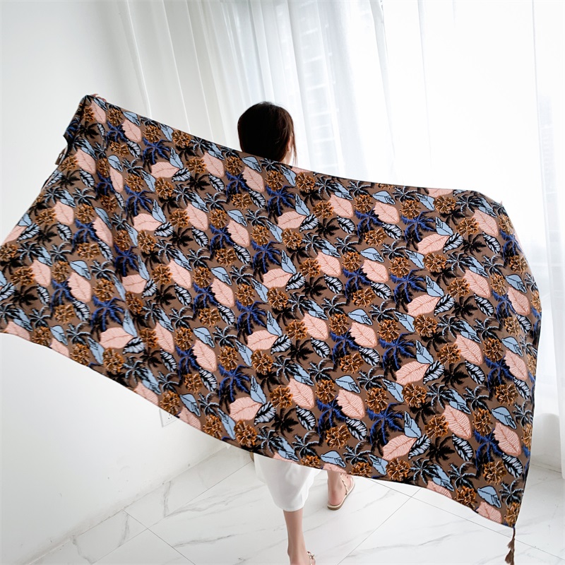 90x185cm Cotton Linen Print Su - Young Women'S Formal Wear recension och pris