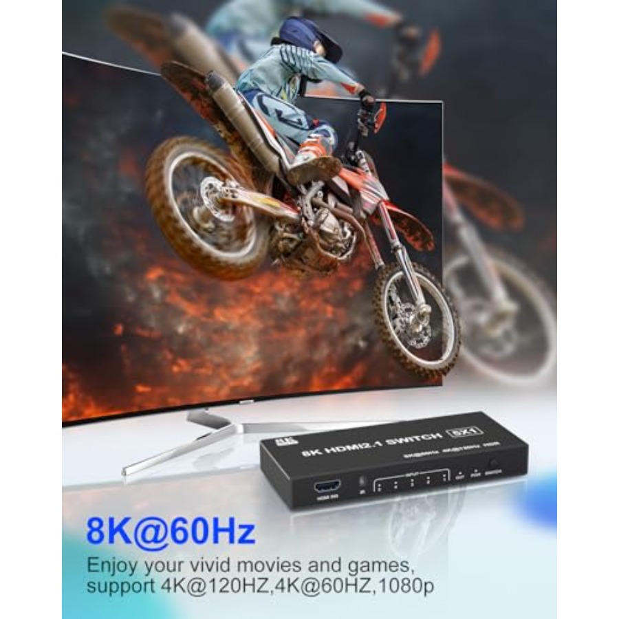 HDMI Switch k@20Hz 8K@60Hz - H - K&G Women'S Formal Wear recension och pris